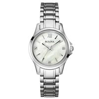 Orologio Bulova Donna Classic Diamond in Acciaio 96P152 - 96P152